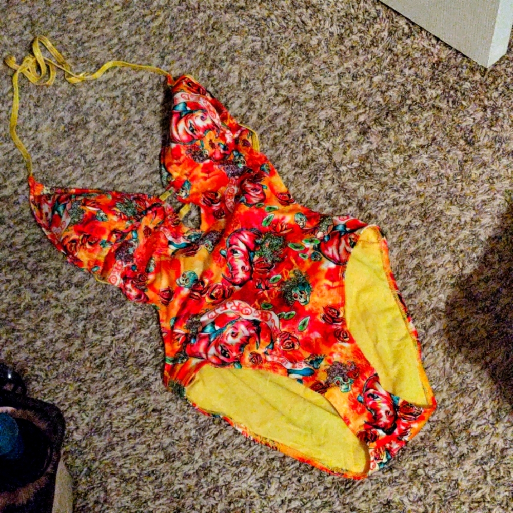 Older, vintage swimsuit...